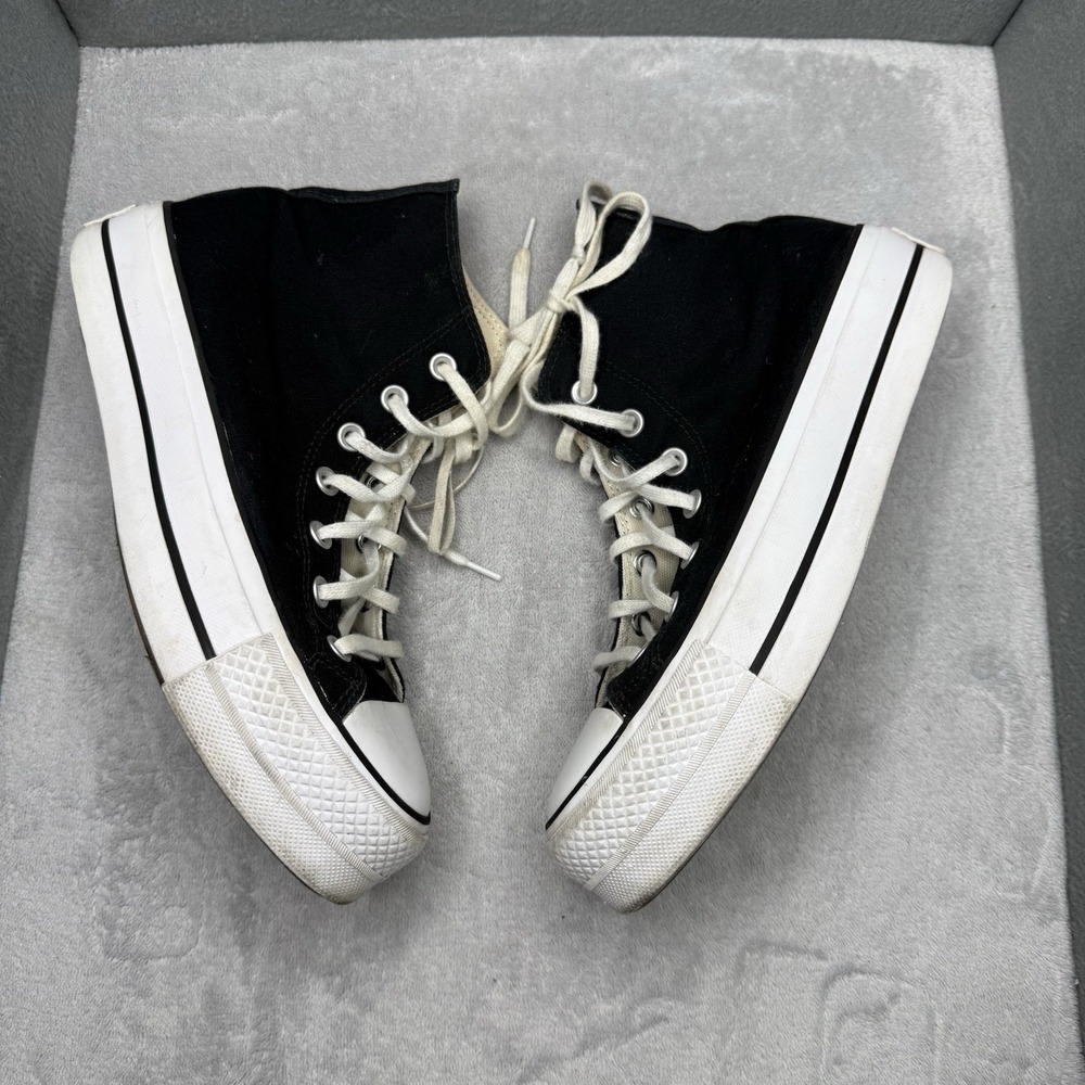 Converse Chuck Taylor All Star Lift Platform High Top Black Women's Size 8 - Picture 4 of 10
